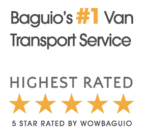 van for rent baguio